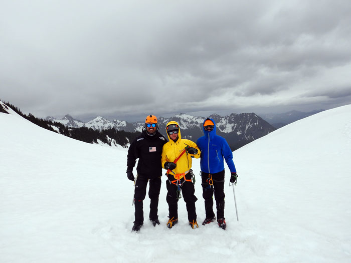 training at glacier school